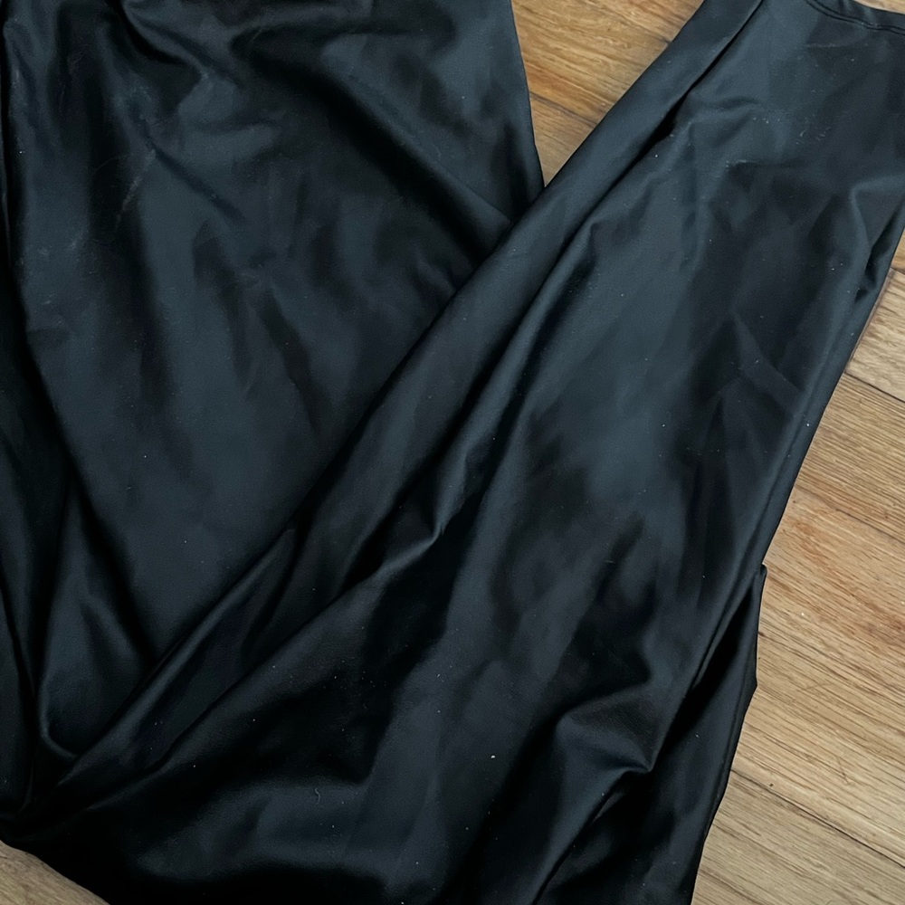 Torrid Black Leggings with Sleek Tapered Fit